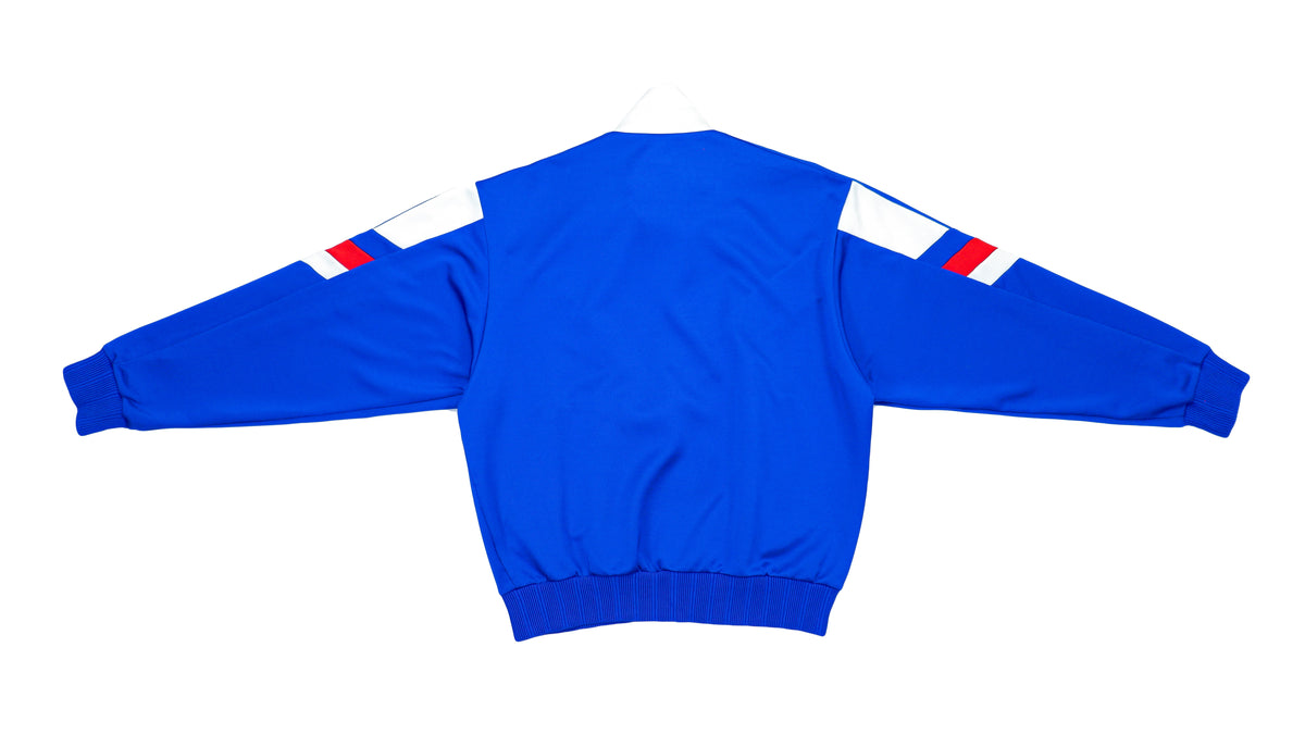 Adidas - Red, White & Blue Track Jacket 1990s Medium Vintage Retro