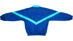 Vintage Retro Team USA Blue, Green and White Olympic Windbreaker Jacket 1990s Medium