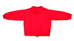 Marlboro - Red 1/4 Button Hooded Windbreaker 1990s X-Large Vintage Retro 