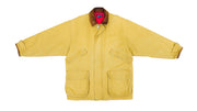 Vintage Retro Nautica - Beige Denim Like Heavy Jacket 1990s Large