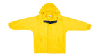 Reebok - Yellow Rain Jacket 1990s Large