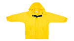 Reebok - Yellow Rain Jacket 1990s Large