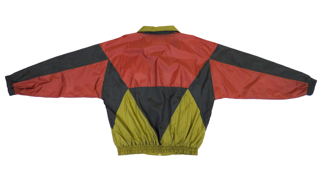 Vintage Retro Team USA Red, Gold and Black Olympic Windbreaker Jacket 1990s X-Large