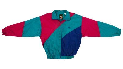 Team USA - Green, Red, and Blue Olympic Windbreaker 1990s Large
