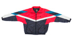 Vintage Retro Team USA Red, Black and Blue Olympic Windbreaker Jacket 1990s Large