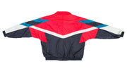 Vintage Retro Team USA Red, Black and Blue Olympic Windbreaker Jacket 1990s Large