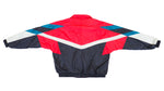Vintage Retro Team USA Red, Black and Blue Olympic Windbreaker Jacket 1990s Large