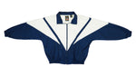 Vintage Retro Team USA Dark Blue and White Olympic Windbreaker Jacket 1990s X-Large