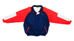 Ellesse - Colorblock White, Blue & Red Logo Jacket 1990s Large Vintage Retro