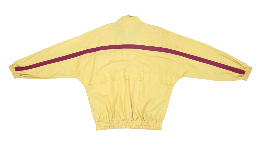 FILA - Yellow Maglificio Biellese Harrington-Style Jacket 1990s Large