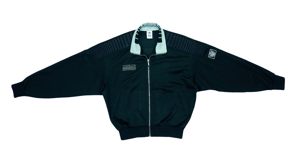 Adidas - Black Japanese Special Edition Track Jacket 1990s Medium Vintage Retro