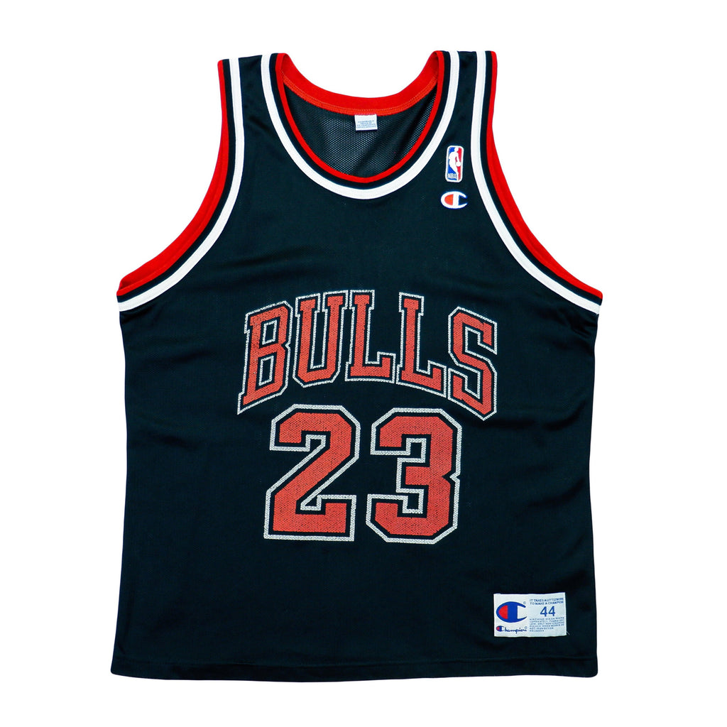 Champion - Chicago Bulls Michael Jordan Jersey 1990s Medium (44) Vintage Retro NBA Basketball