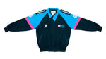 NASCAR (Napa) - Black & Blue Racing Team Jacket 1990s Medium NASCAR Racing Vintage Retro