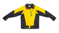 FILA - Black & Yellow Outdoor Optimax Jacket 1990s Medium Vintage Retro Waterproof