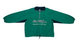 Surf Style - Green 1/4 Zip Windbreaker 1990s X-Large Vintage Retro