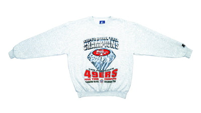Starter - San Francisco 49ers Super Bowl XXIX Sweatshirt 1994 Large