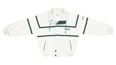 Nautica - White Competition Sailing Jacket 1990s Large