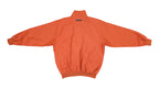 Ellesse - Orange 1/4 Zip Bomber Pullover 1990s Large Vintage Retro