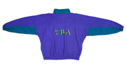 FILA - Purple Pro Beach Volleyball Jacket 1990s Large