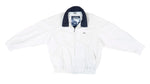 Lacoste - White Windbreaker 1990s X-Large Vintage Retro
