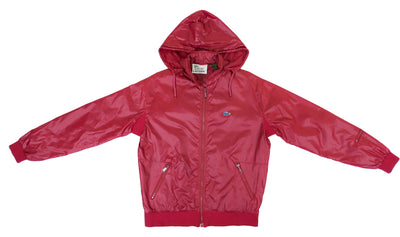 Lacoste - Red IZOD Windbreaker 1990s Large