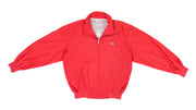 Lacoste - Red Chemise Golf Bomber Windbreaker 1990s X-Large Vintage Retro