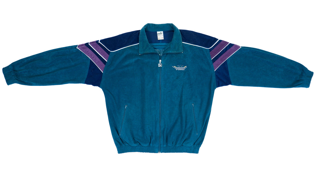 Puma - Blue Velvet Track Jacket 1990s Large