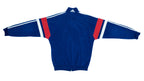 Adidas - Blue, White & Red Colorway Track Jacket 1990s Large vintage Retro