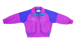 Columbia - Purple & Blue Jacket 1990s Large Vintage Retro 