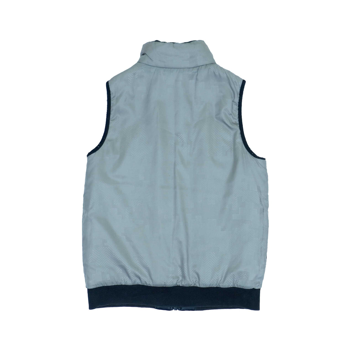 Vintage Retro Nike - Black & Grey Reversible Puff Vest T-Shirt 1990s Medium