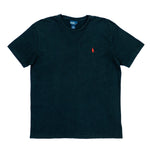Ralph Lauren (Polo) - Black T-Shirt 1990s Medium