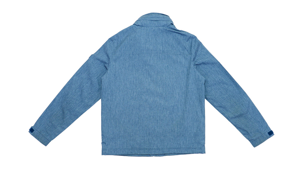 Tommy Hilfiger - Blue Denim Harrington Jacket Medium Vintage Retro 