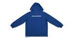Ralph Lauren (Polo) - Blue Spell-Out Hooded Jacket 1990s Medium Vintage Retro 