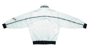 Champion - White Bomber Jacket 1990s Large Vintage Retro 