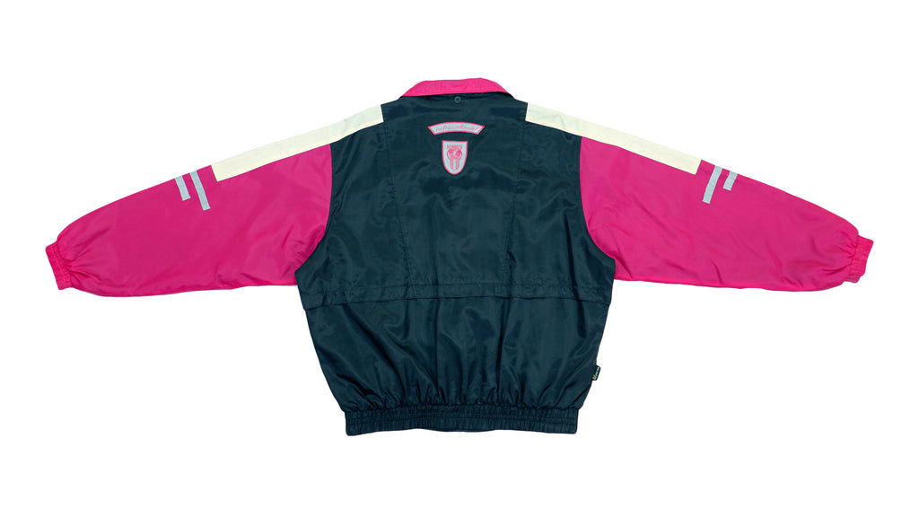 Nike - Black & Pink International Windbreaker 1990s Large Vintage Retro 