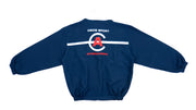 Asics - Blue witb Red Spell-Out Windbreaker 1990s Large Vintage Retro 