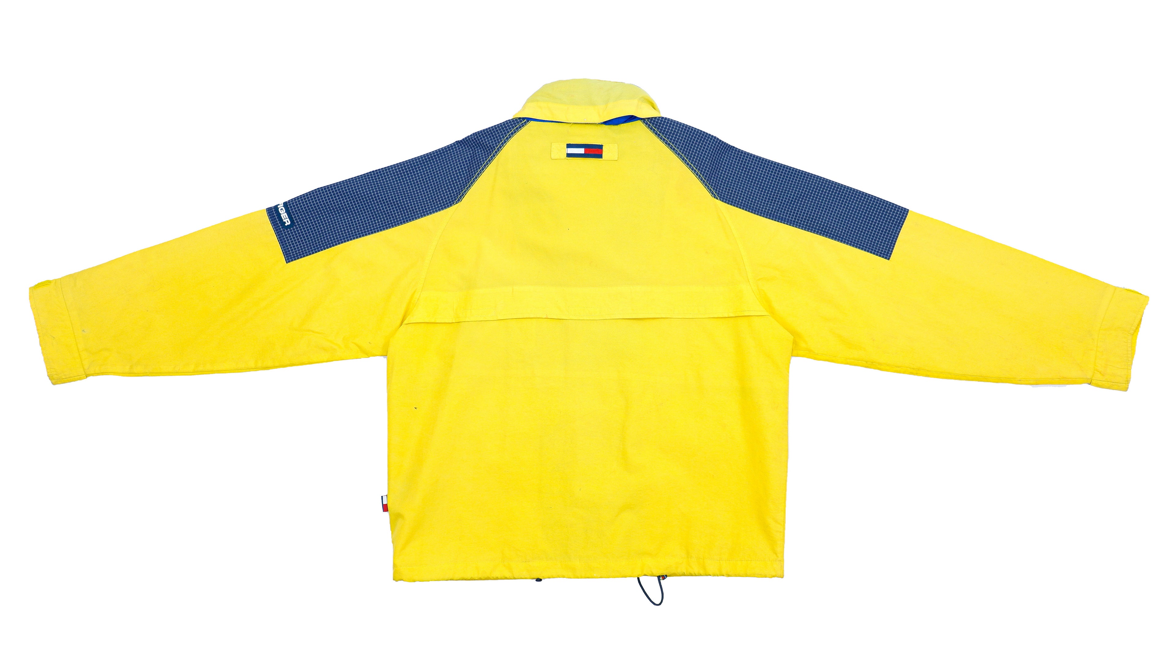 Tommy Hilfiger - Yellow Jacket Large Vintage Retro
