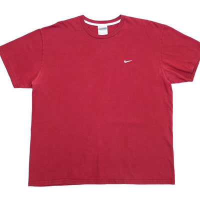 Nike - Red Classic T-Shirt 1990s X-Large