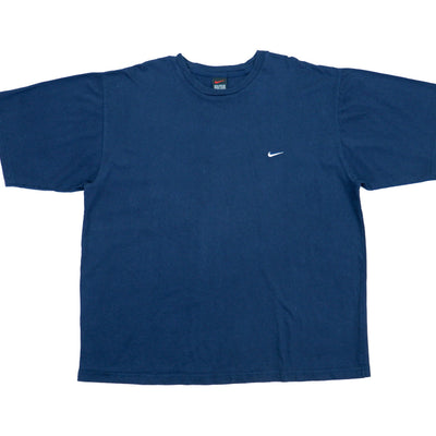 Nike - Blue Classic T-Shirt 1990s X-Large