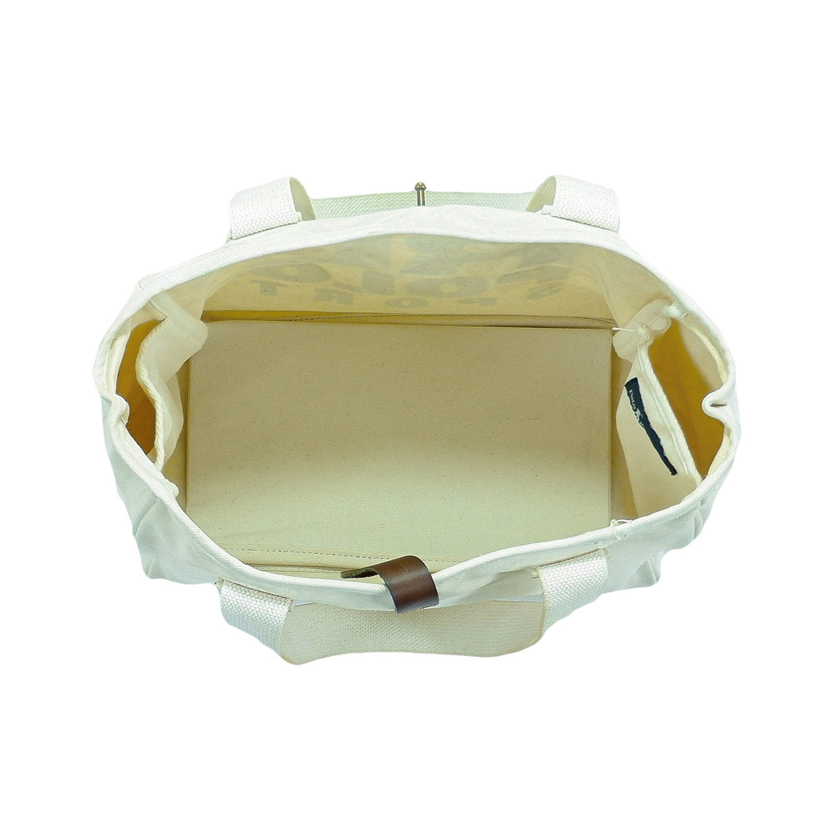 Ralph Lauren (Polo) - White Spell-Out Hand Bag