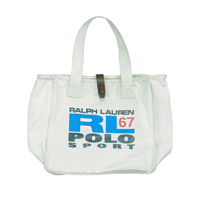 Ralph Lauren (Polo) - White Spell-Out Hand Bag