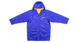 Nike - Purple Big Logo Hooded Coat 1990s Medium