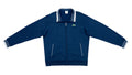 Lacoste - Navy Blue Spell-Out Track Jacket 1990s Large Vintage Retro