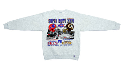 NFL (Logo 7) - Super Bowl XXVI Sweatshirt 1990s Medium