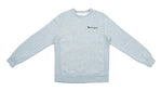 Champion - Grey Classic Crew Neck Sweatshirt 1990s Medium