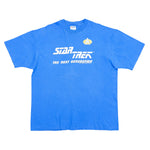 Vintage - Blue Star Trek, The Next Generation T-Shirt 1990s X-Large Vintage Retro