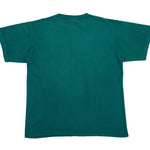 NFL (The Game) - Green Bay Packers Green T-Shirt 1990s Large Vintage Retro NFL Football