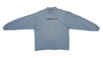 Harley Davidson - Grey Spell-Out Sweatshirt 1990s X-Large