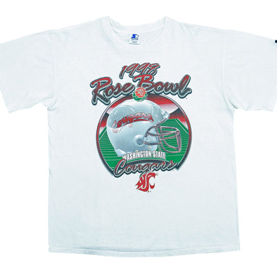 Starter - Washington State Cougars White T-Shirt 1998 Large