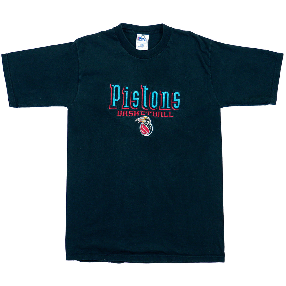 NBA (Pro Player) - Detroit Pistons Basketball T-Shirt 1990s Medium